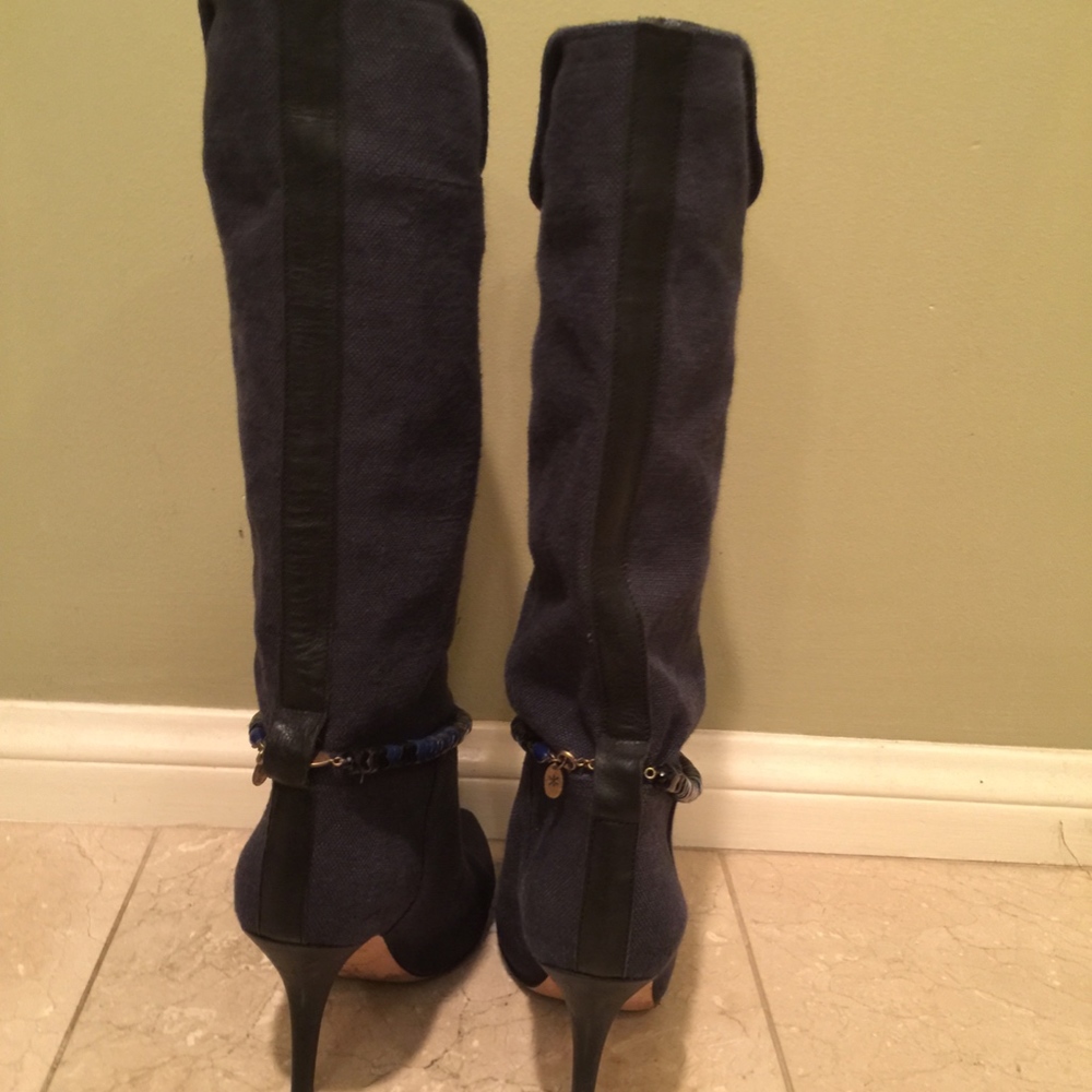 Isabel Marant Franklin Canvas Boots Size 38 - Picture 3 of 4